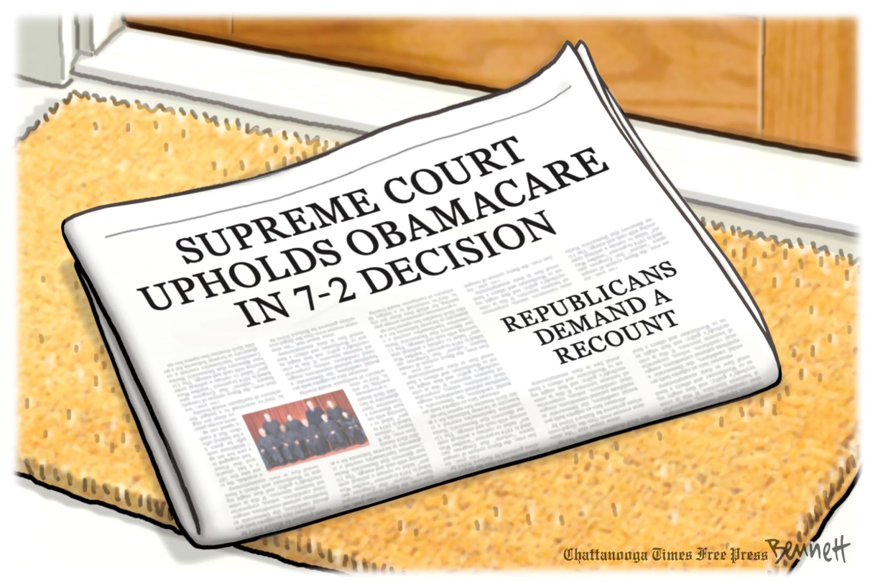 Clay Bennett cartoon